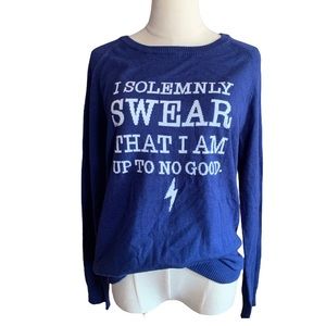 Harry Potter Blue Crew Sweater